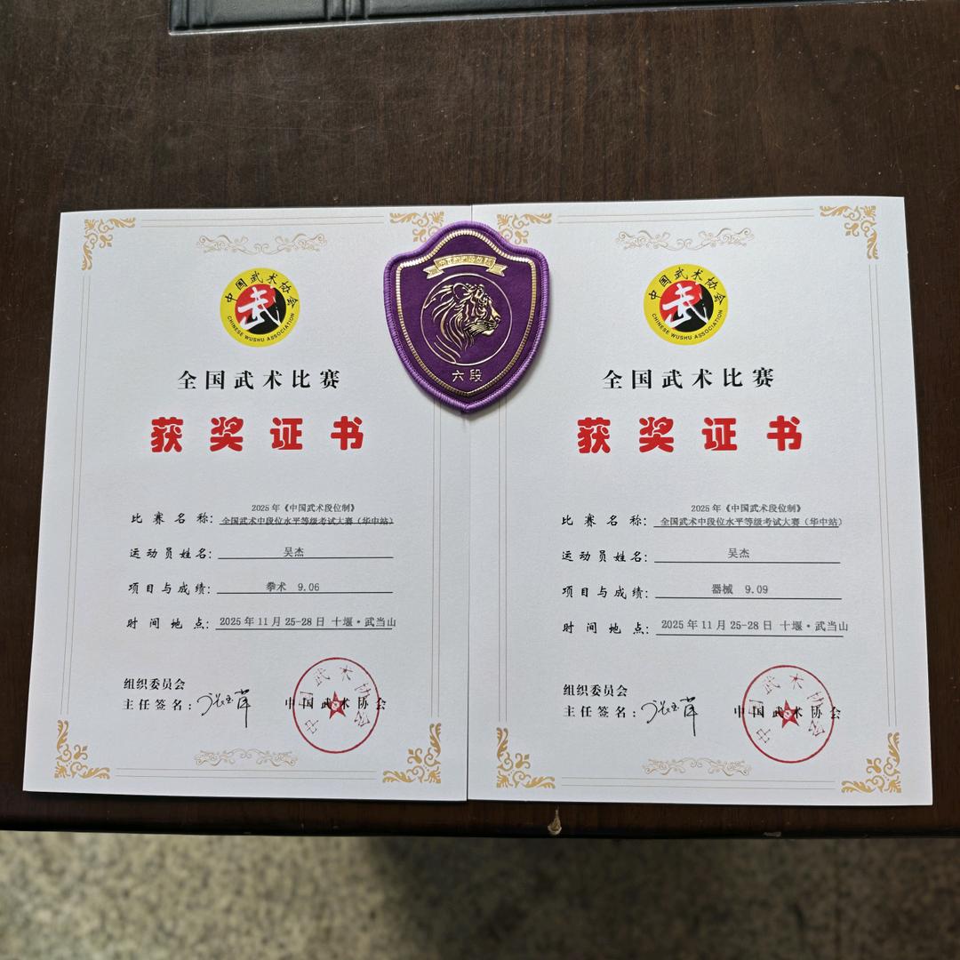 教武术的吴教练