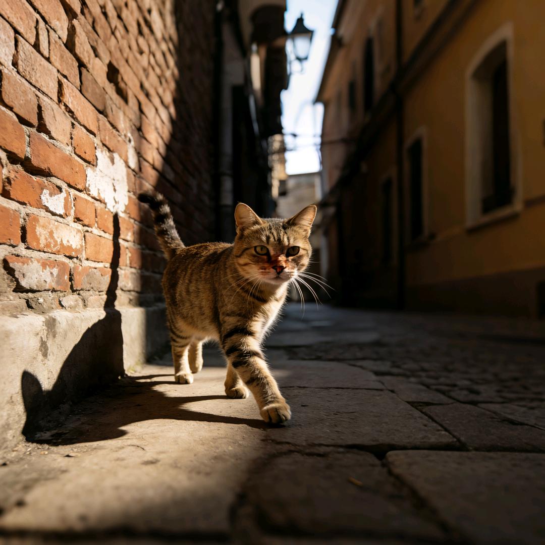 ★巷子里的猫很自由