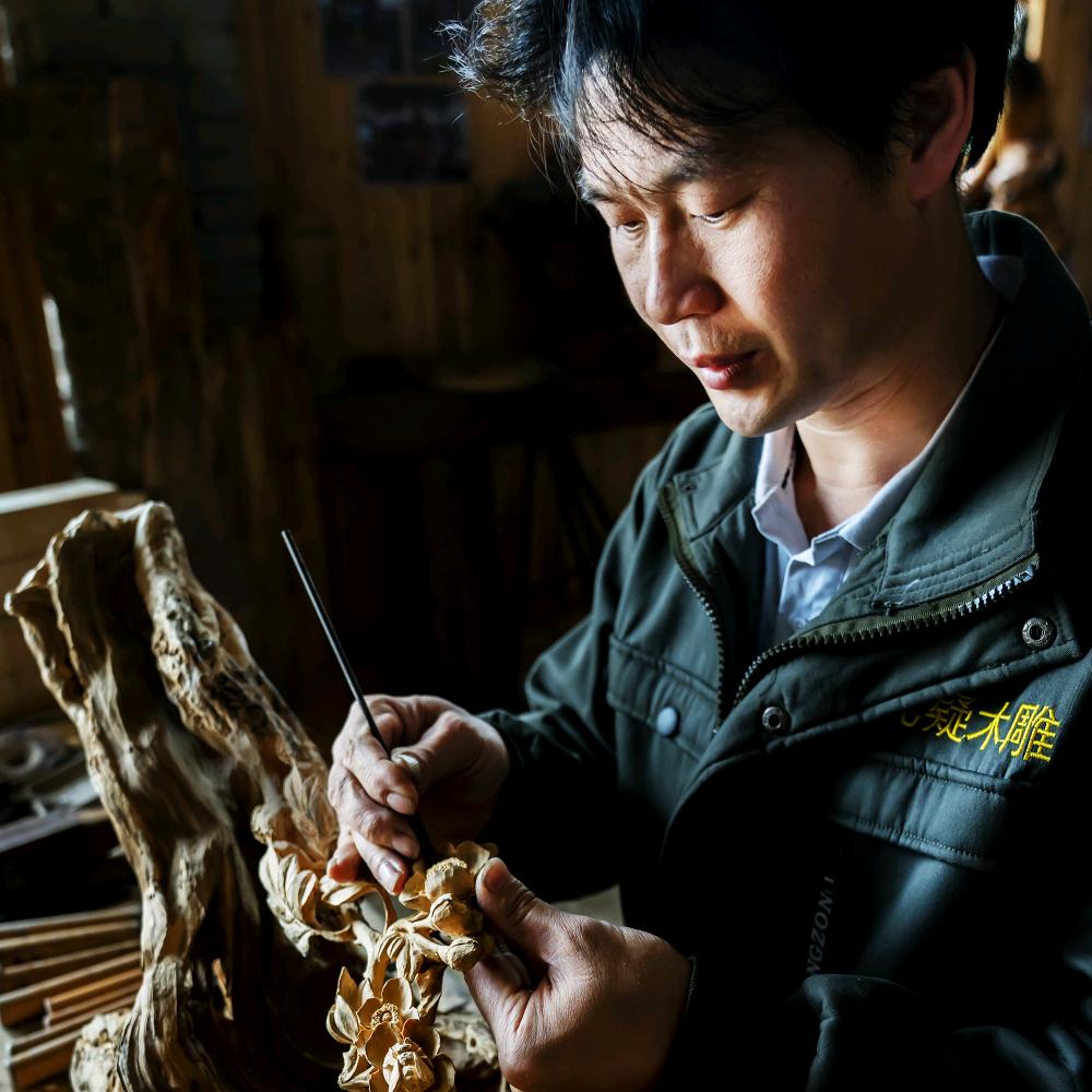 疑山醉雕（大木古建）