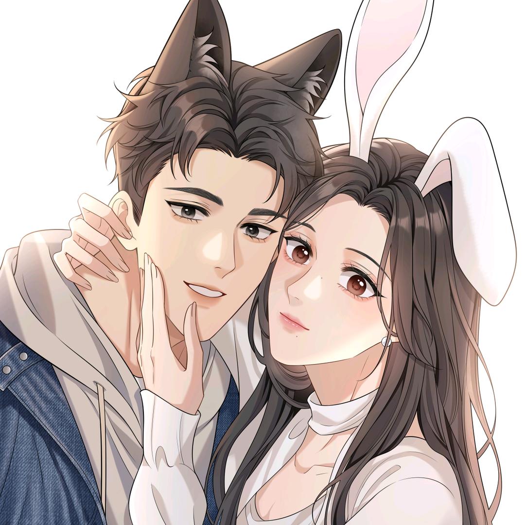 小狗拌兔头