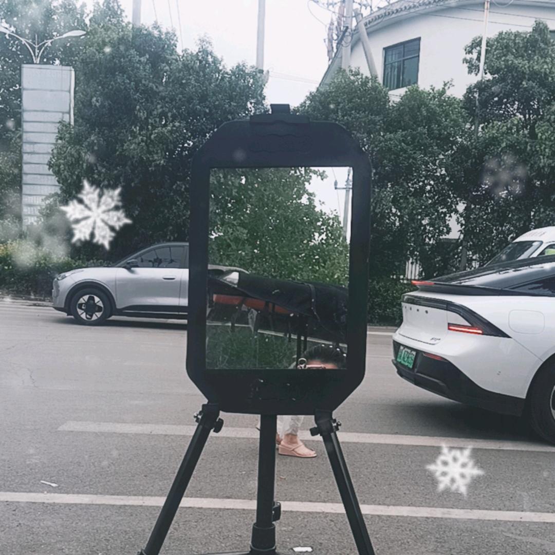 户外理发