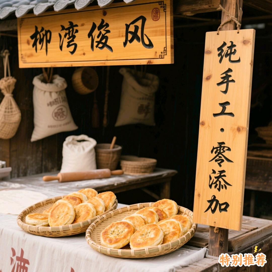 柳湾掉渣油酥饼