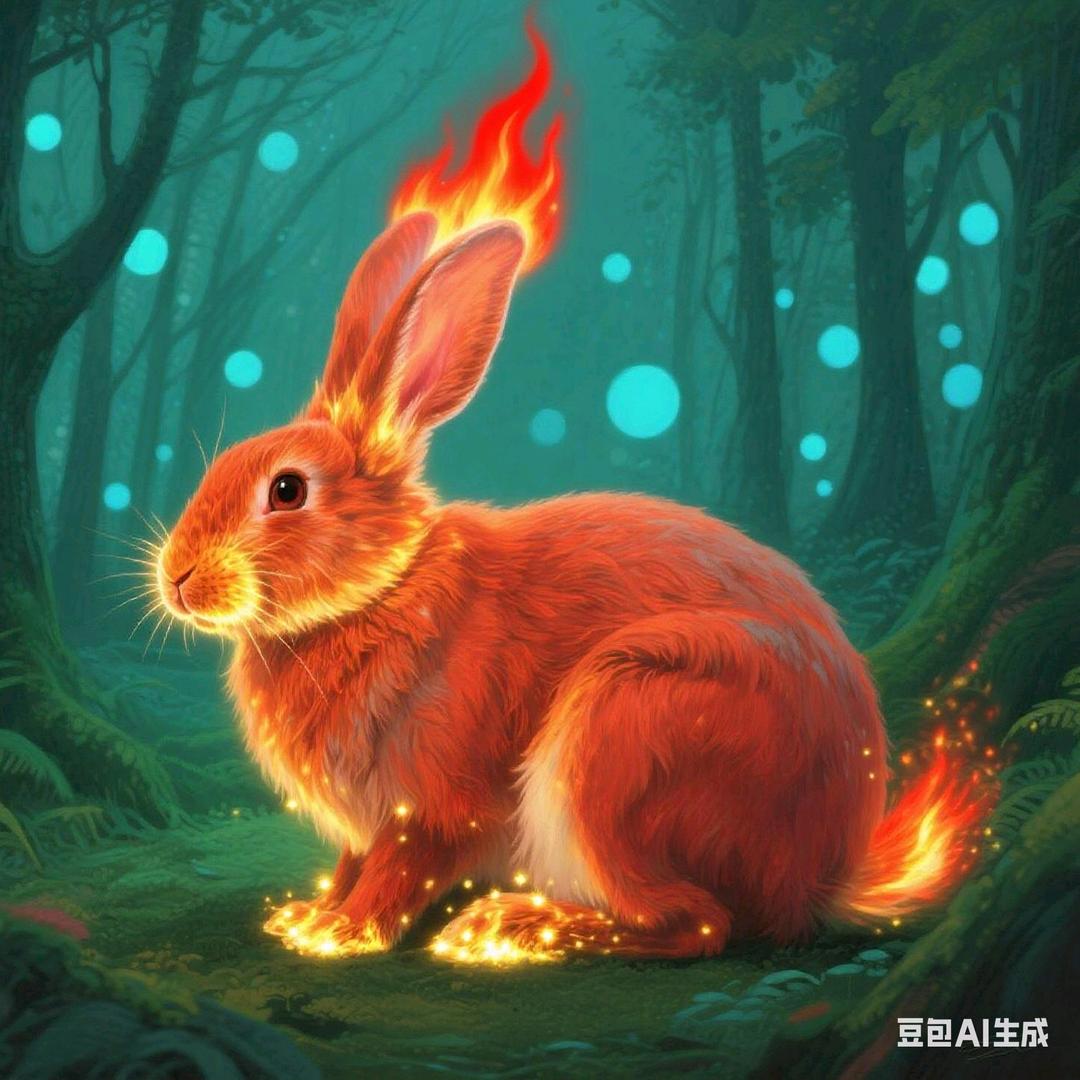 兔燃新绿