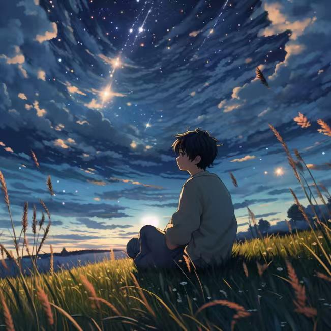仰望星空