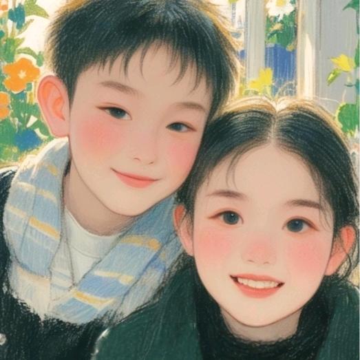 牵着气球🎈向前走