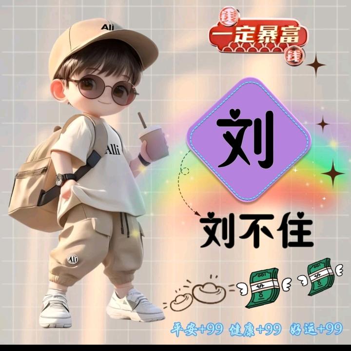 我姓劉，叫劉不㊗️