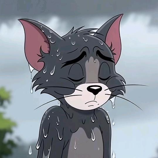 雨中的汤姆