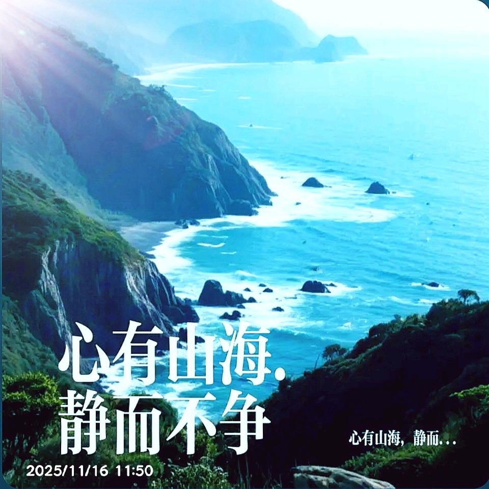 心有山海，静而不争