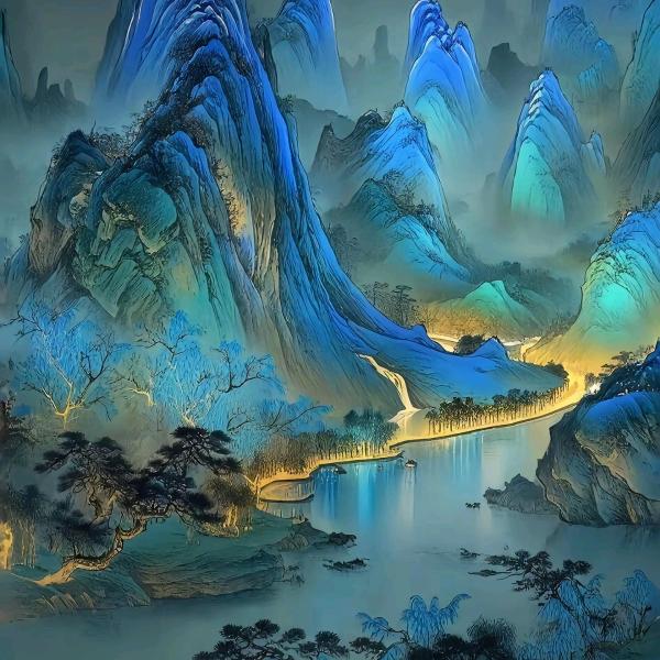 蓝色天空