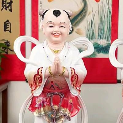 金童玉女送福