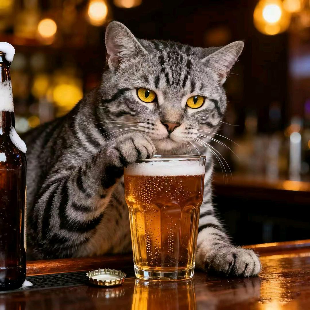 爱喝酒的猫猫