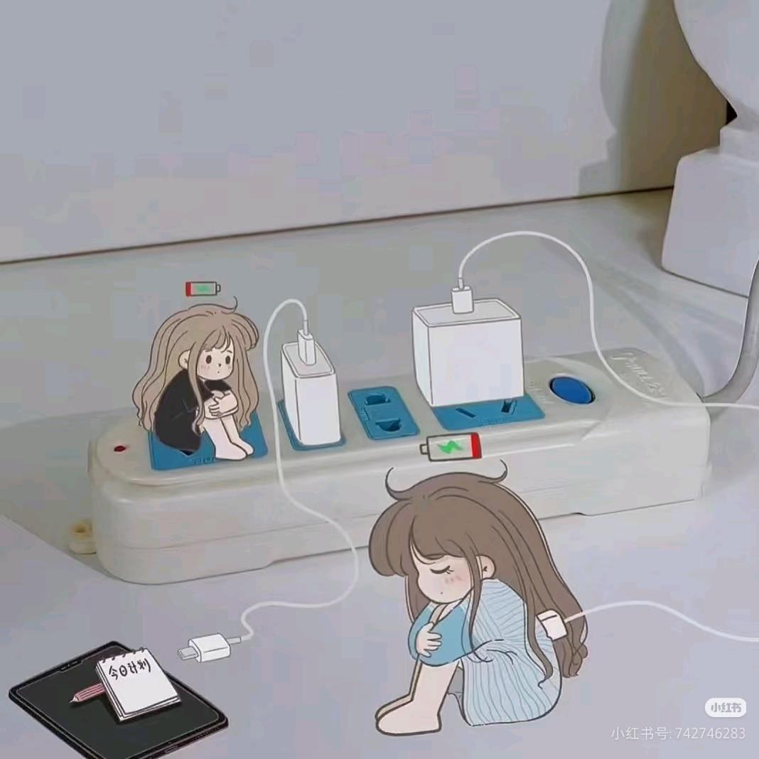 一只努力减肥的猪仔