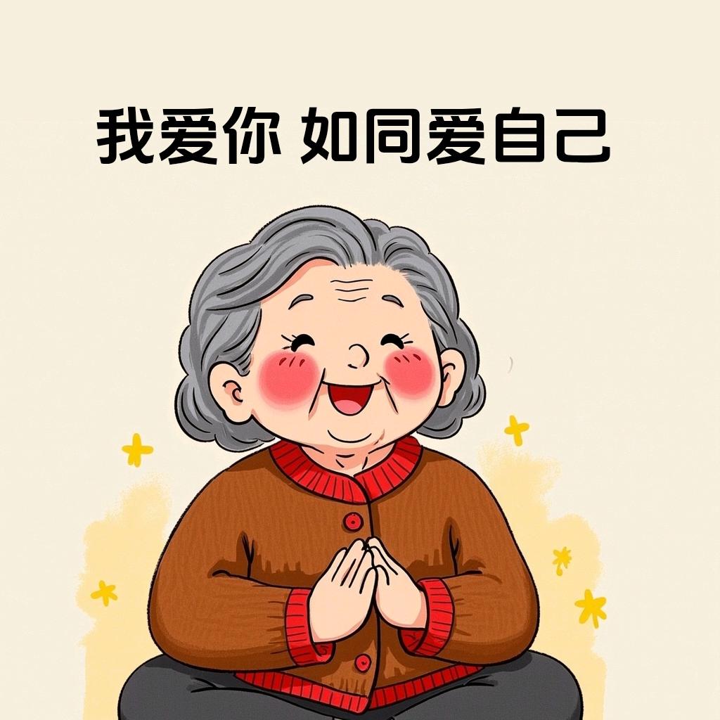 温馨治愈麦香奶奶