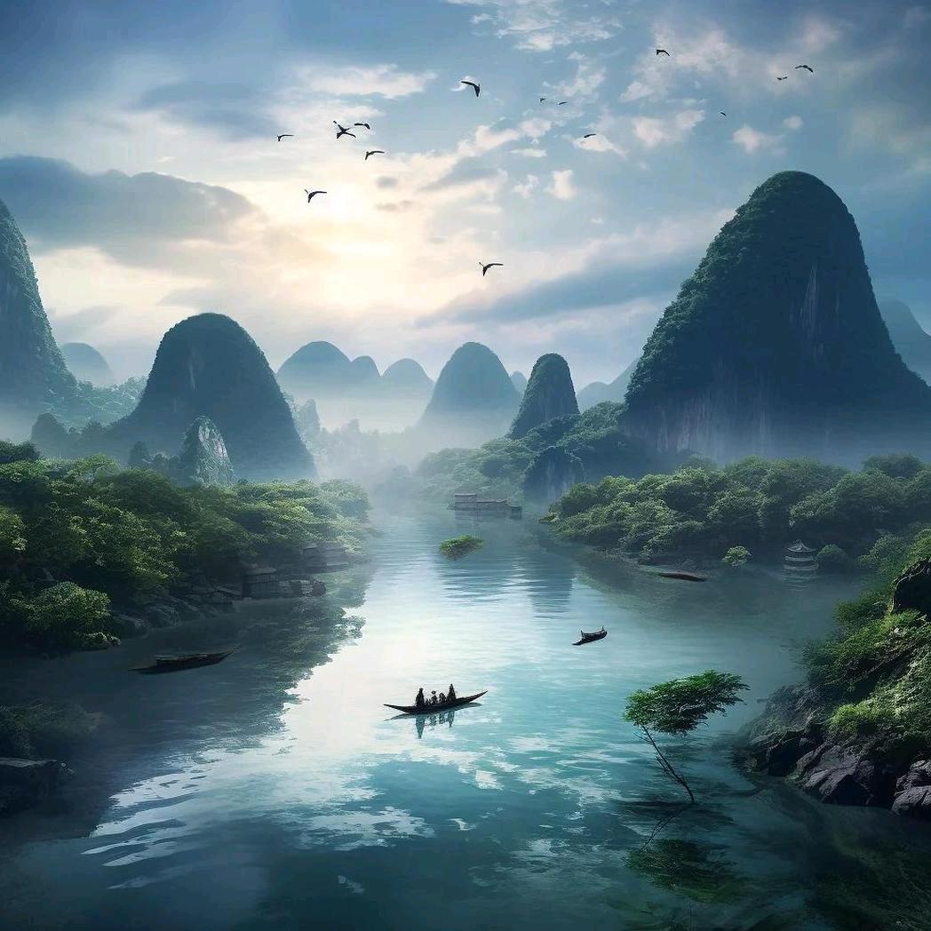 美丽桂林