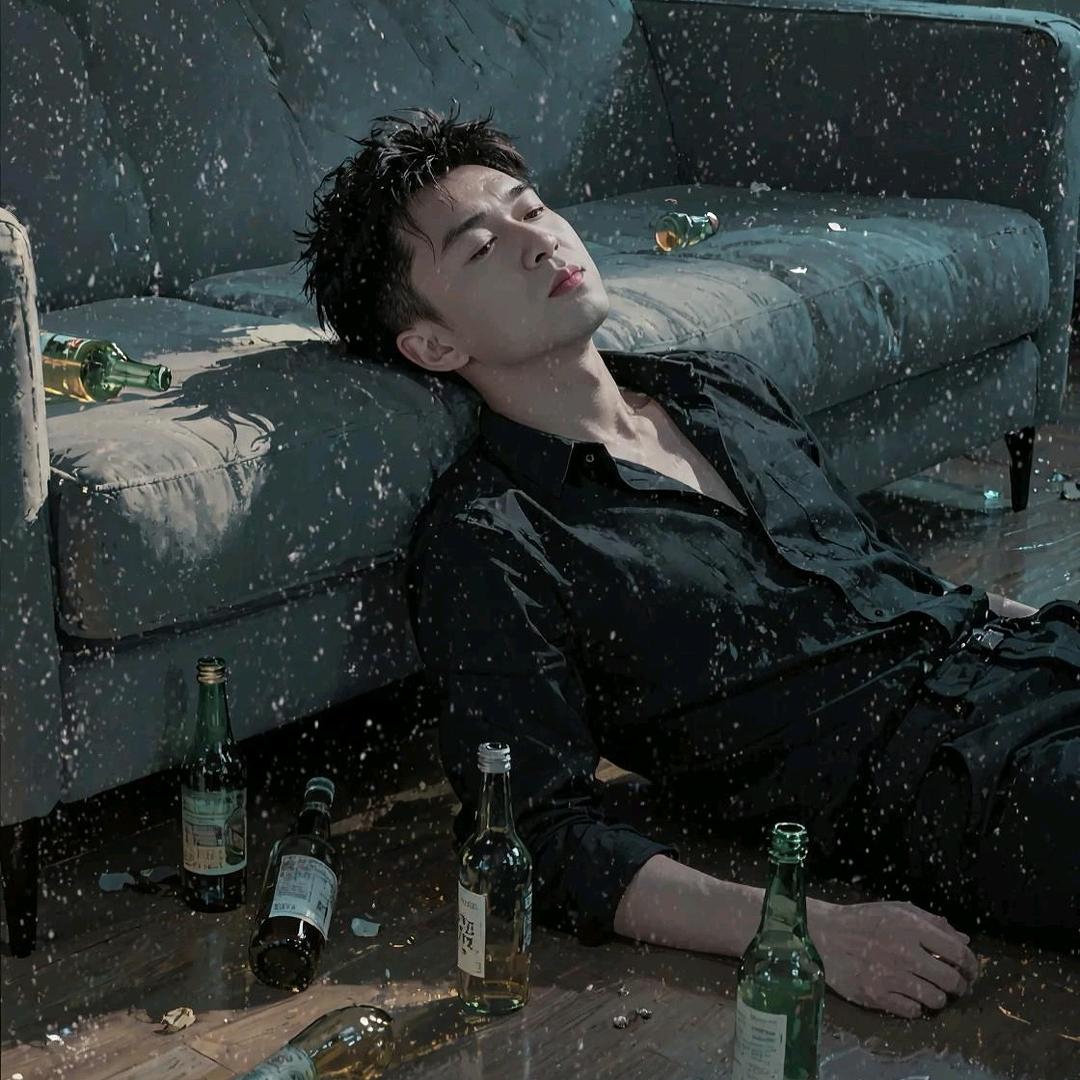 夜， 独酔