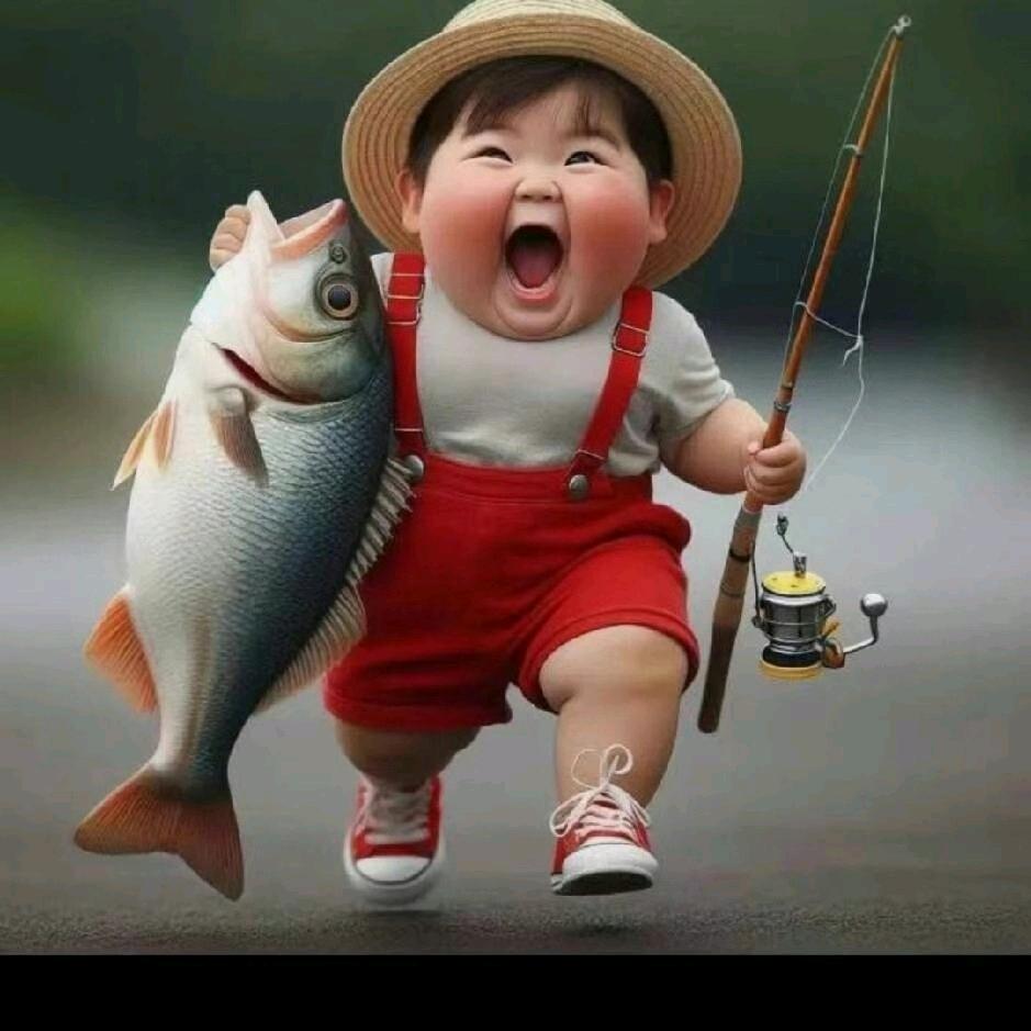 钓鱼使人快乐