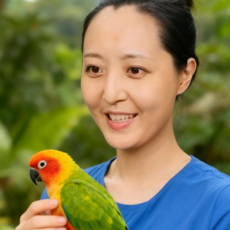 鹦鹉饲养员琳姐