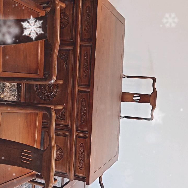 社旗实木新中式套房家具