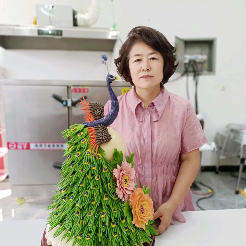 后旗兰姐姐花馍