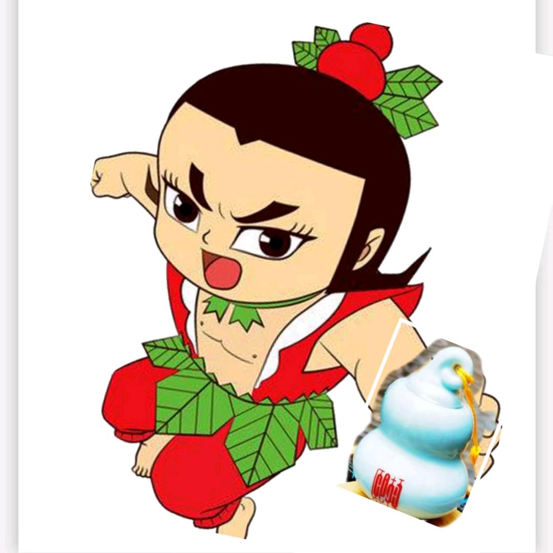 和合二仙（玉麒麟。）