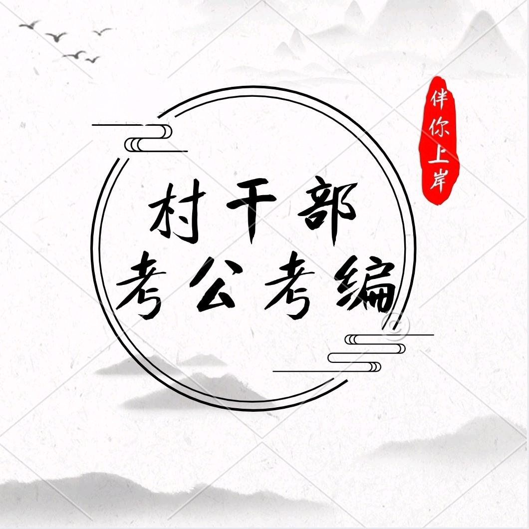 @村干部考公考编