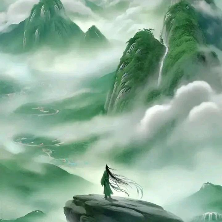 溪云独照人
