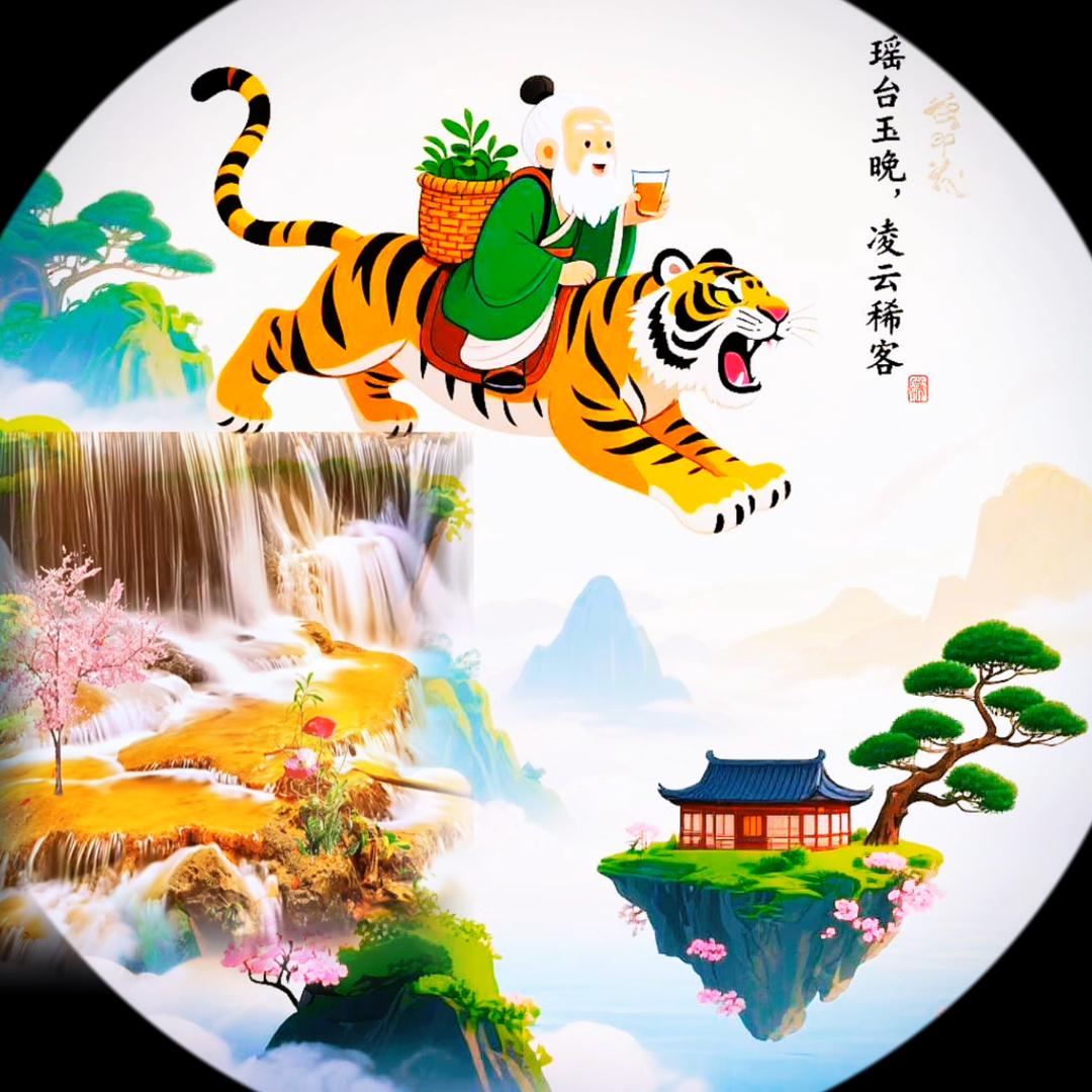 瑶台玉液，凌云拂露