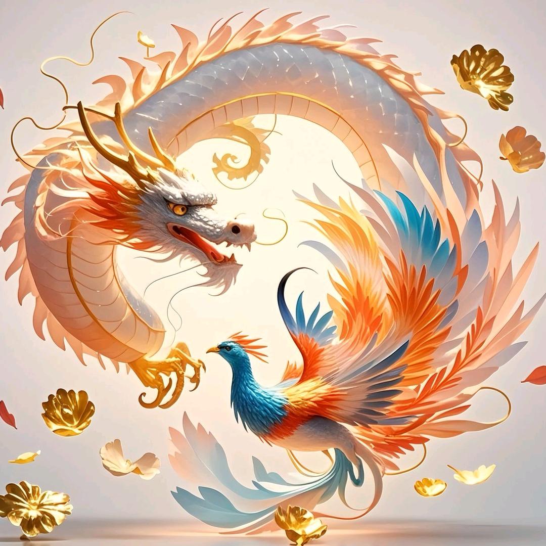 济宁龙凤呈祥无人机表演