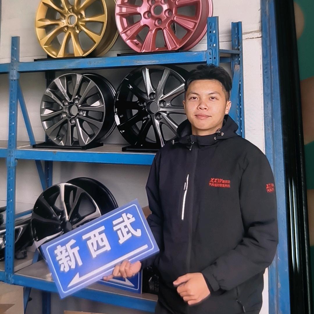 梧州专修轮毂的张师傅