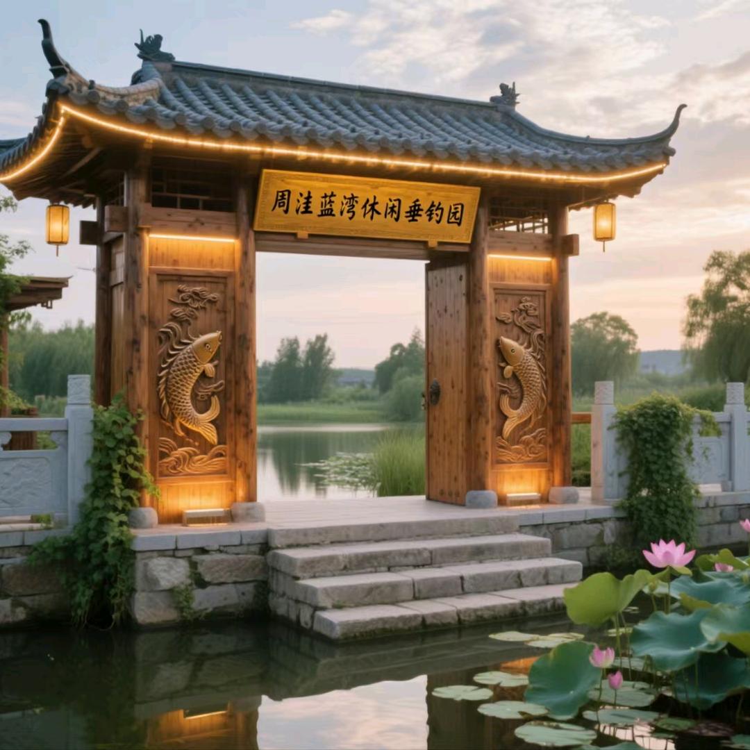 项城周洼蓝湾休闲混养垂钓园