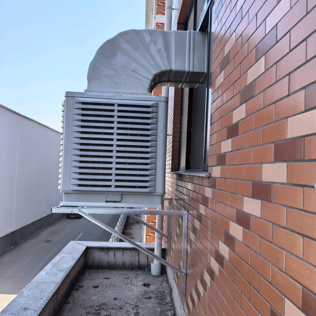 冷风机安装谭师傅