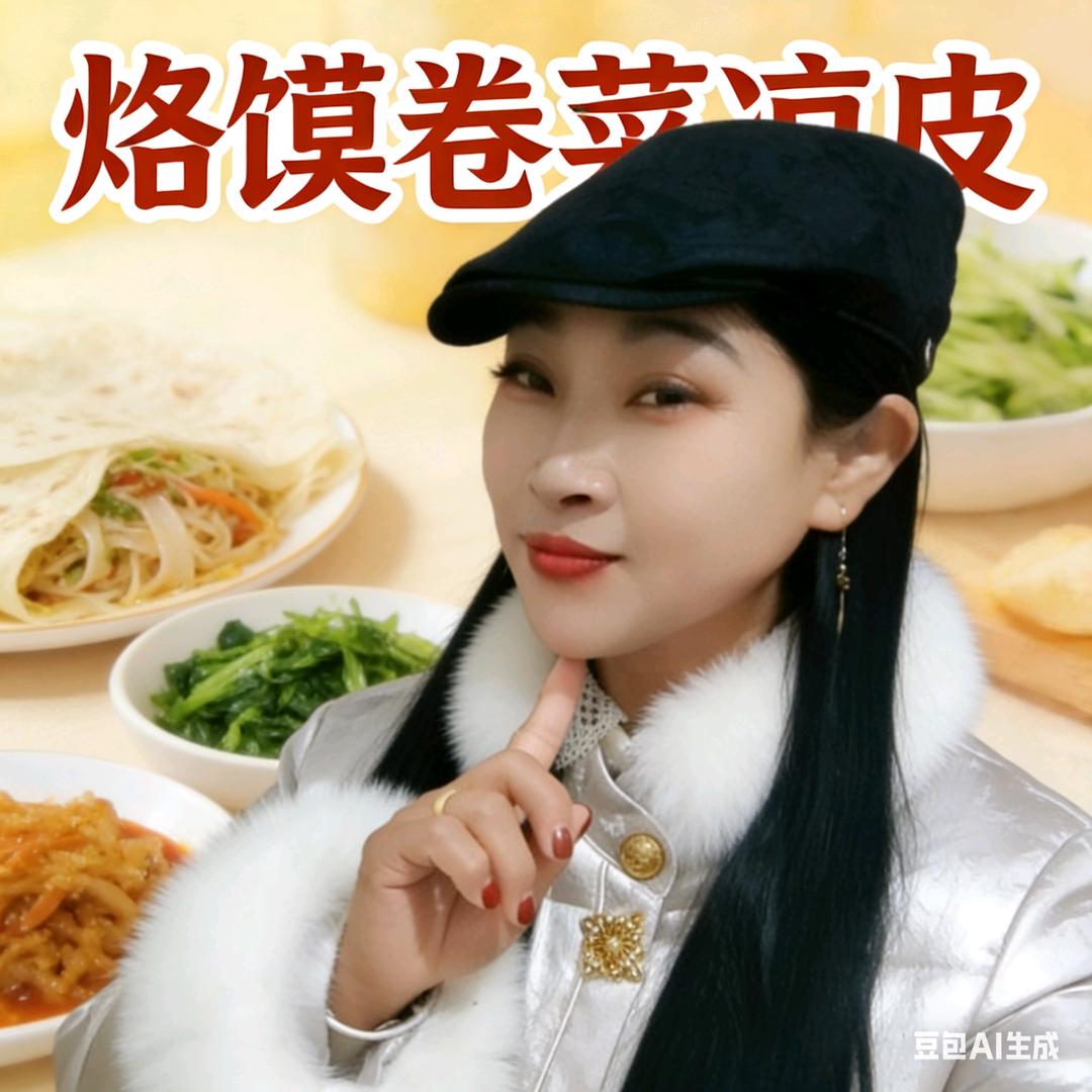 赵香婶的烙馍卷菜凉皮开封杞县正宗味儿
