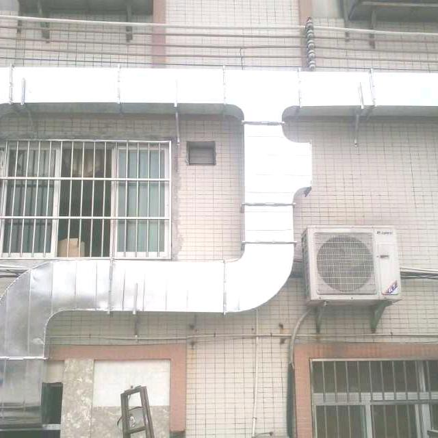 中央空调排风机管道安装