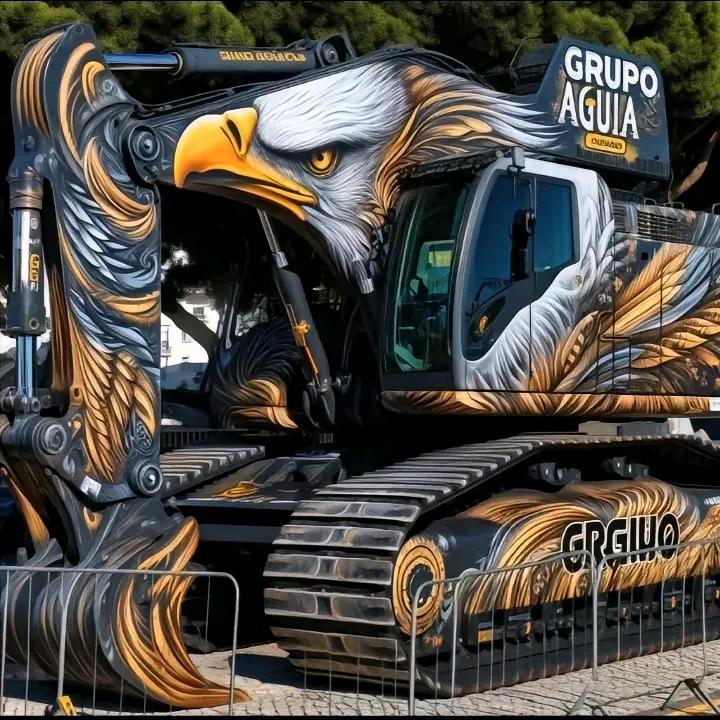 无声人       大挖机