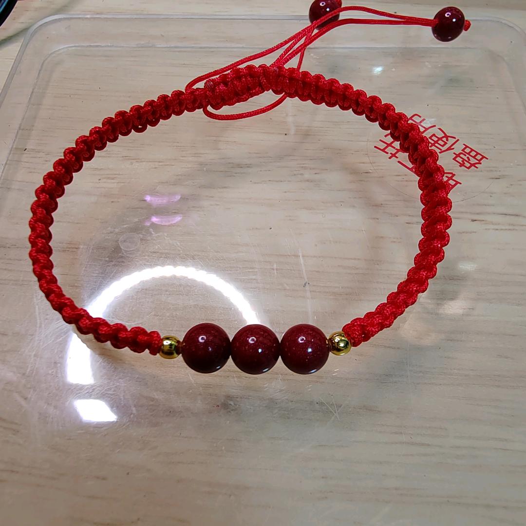 团子朱砂编绳