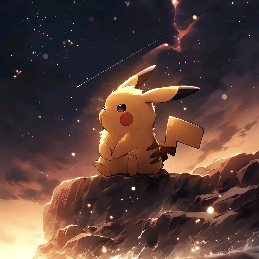 抱了一只皮卡丘