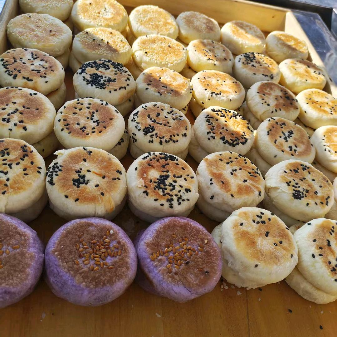 绿豆板栗酥饼