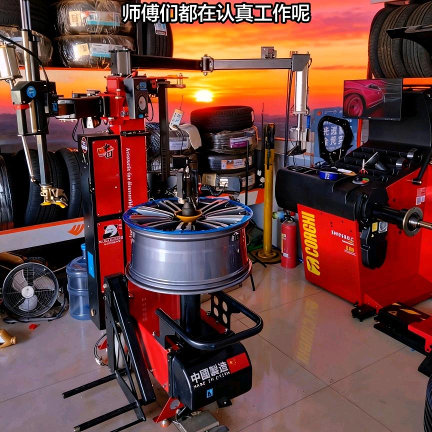 肇庆业辉四轮定位，科吉动平衡