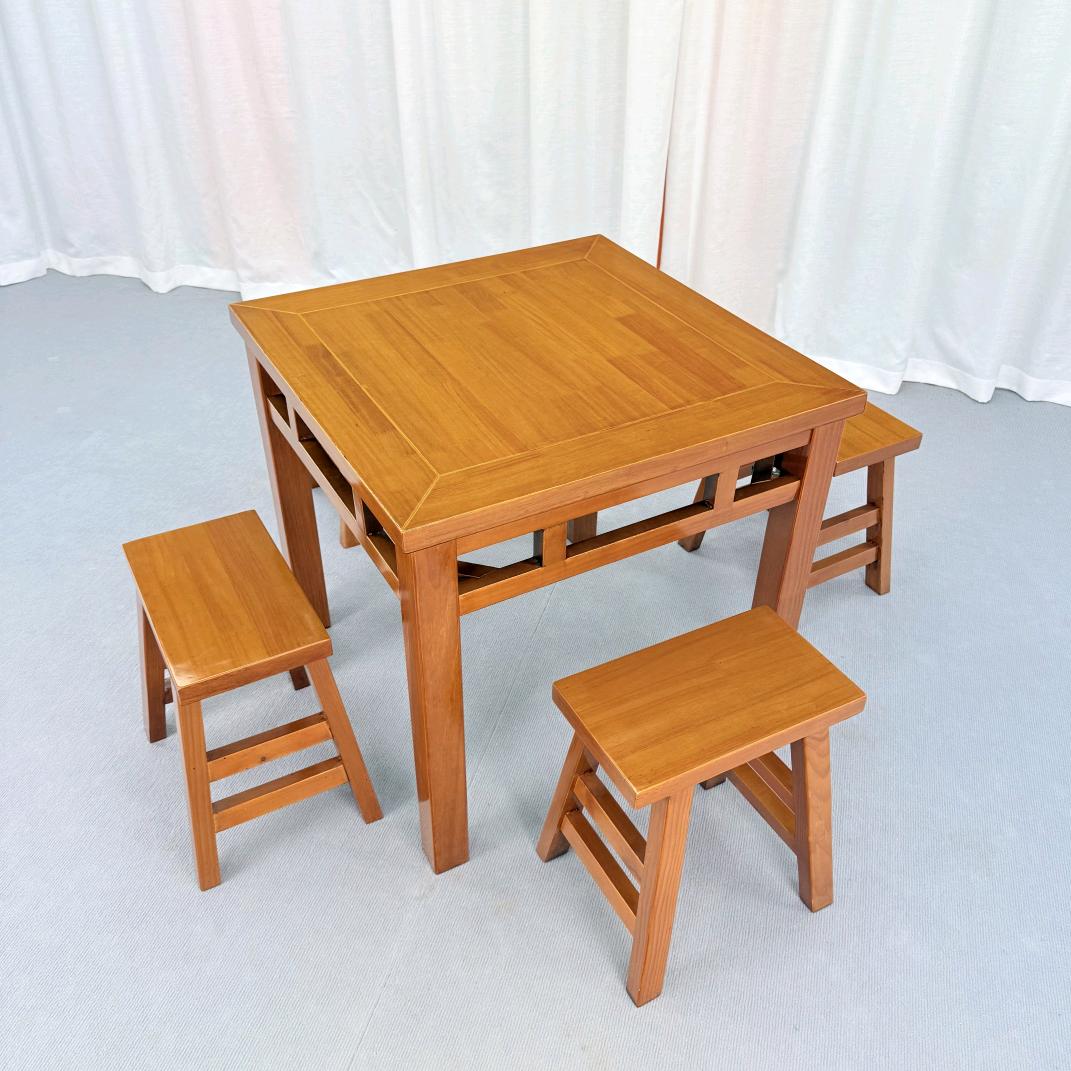 实木佩桐桌椅直销