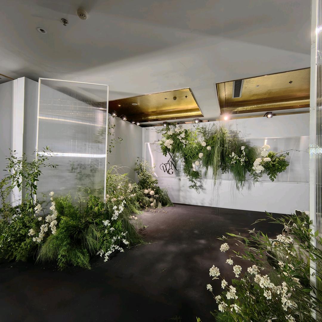 婚礼堂全案落地--婚礼花艺师/婚礼堂花艺