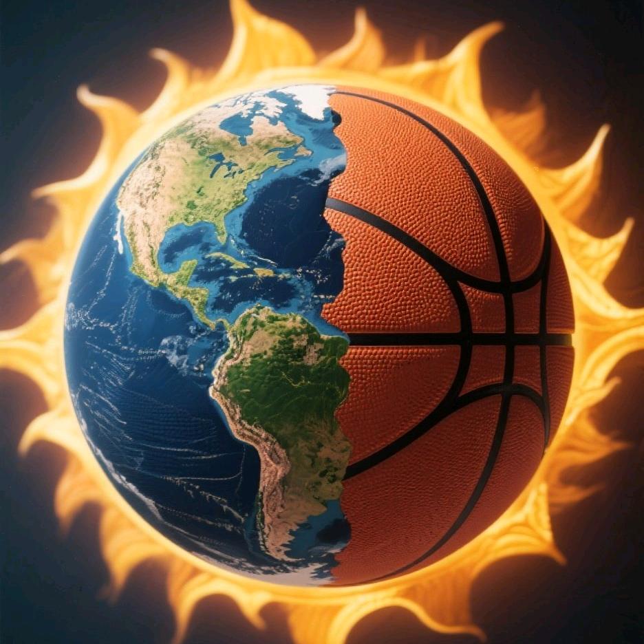 站在太阳上看地球