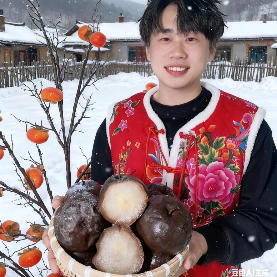 小帅爱吃冻梨！