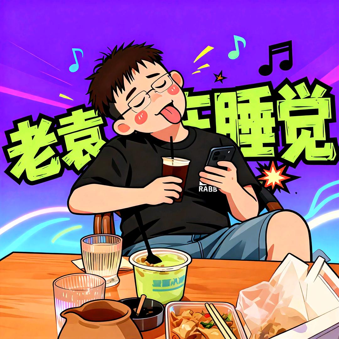 老袁在睡觉