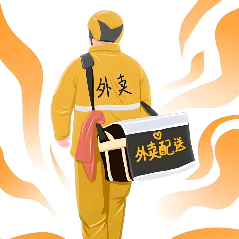 外卖配送吴老师
