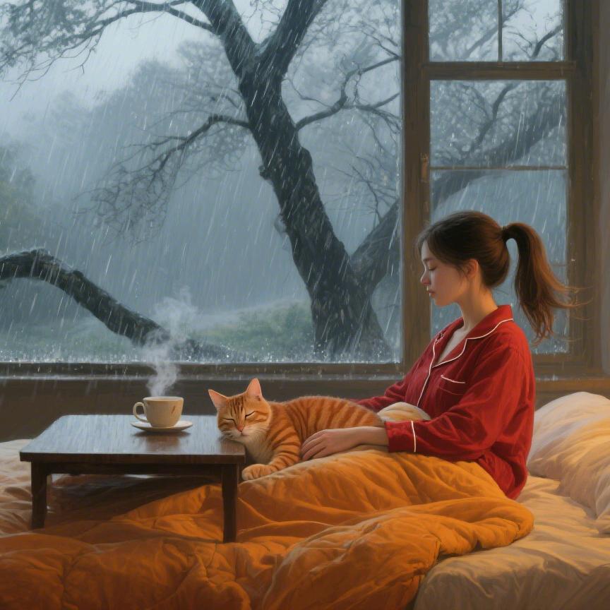 今天是美好的一天—雨声解压助眠放松