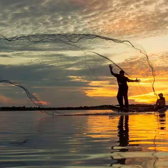 小郭户外飞盘撒网