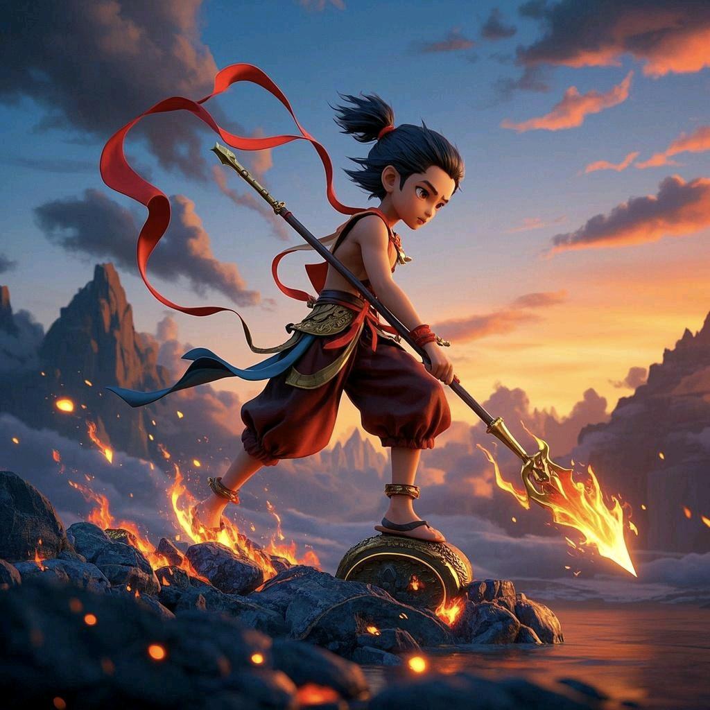 7377