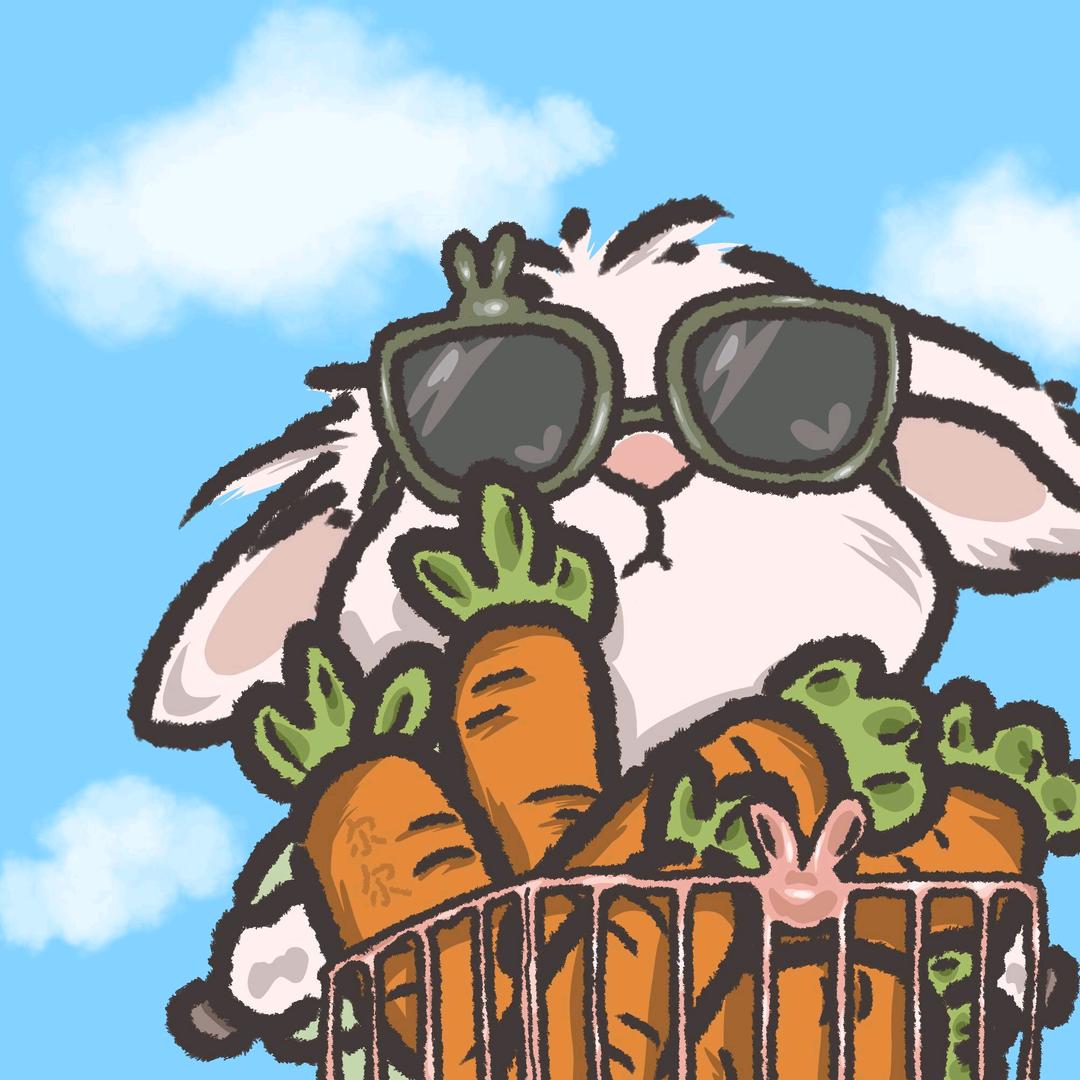 我兔兔可是吃肉的