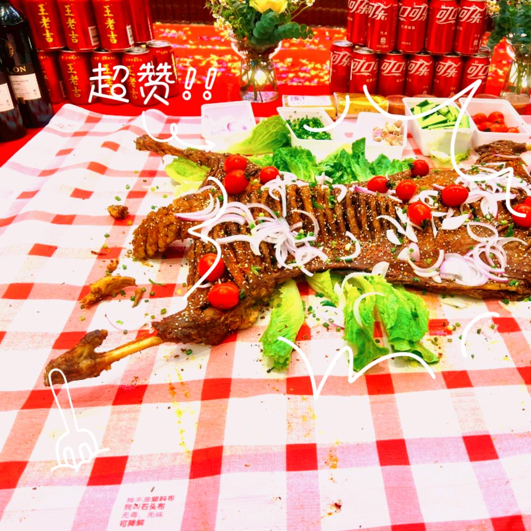 烤宁夏滩羊🐑●烤湘西黑山羊🐐