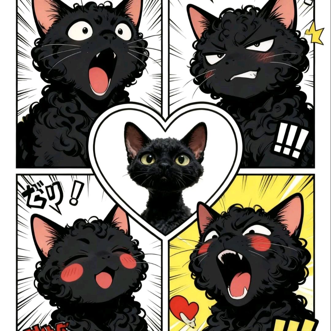 YZ德文卷毛猫